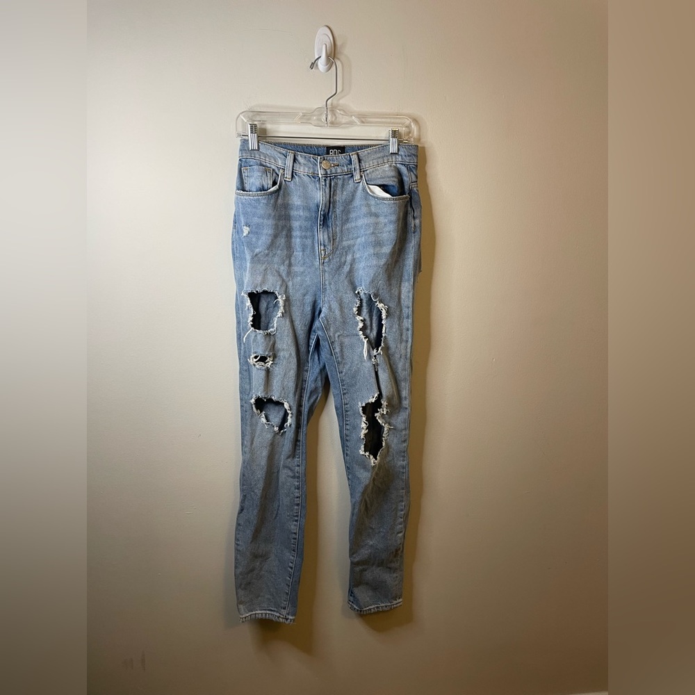 Urban Outfitters BDG Mom High-Rise Distressed Denim Jeans